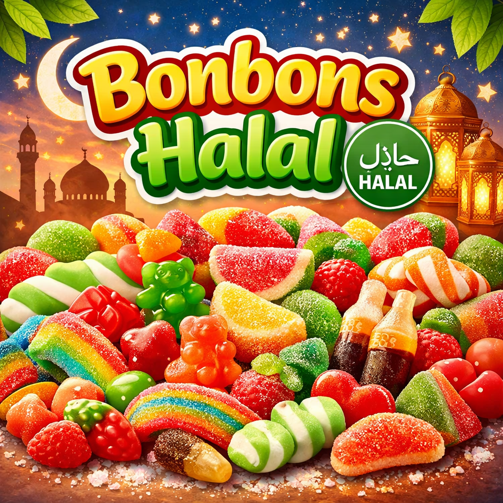 Les bonbons halal