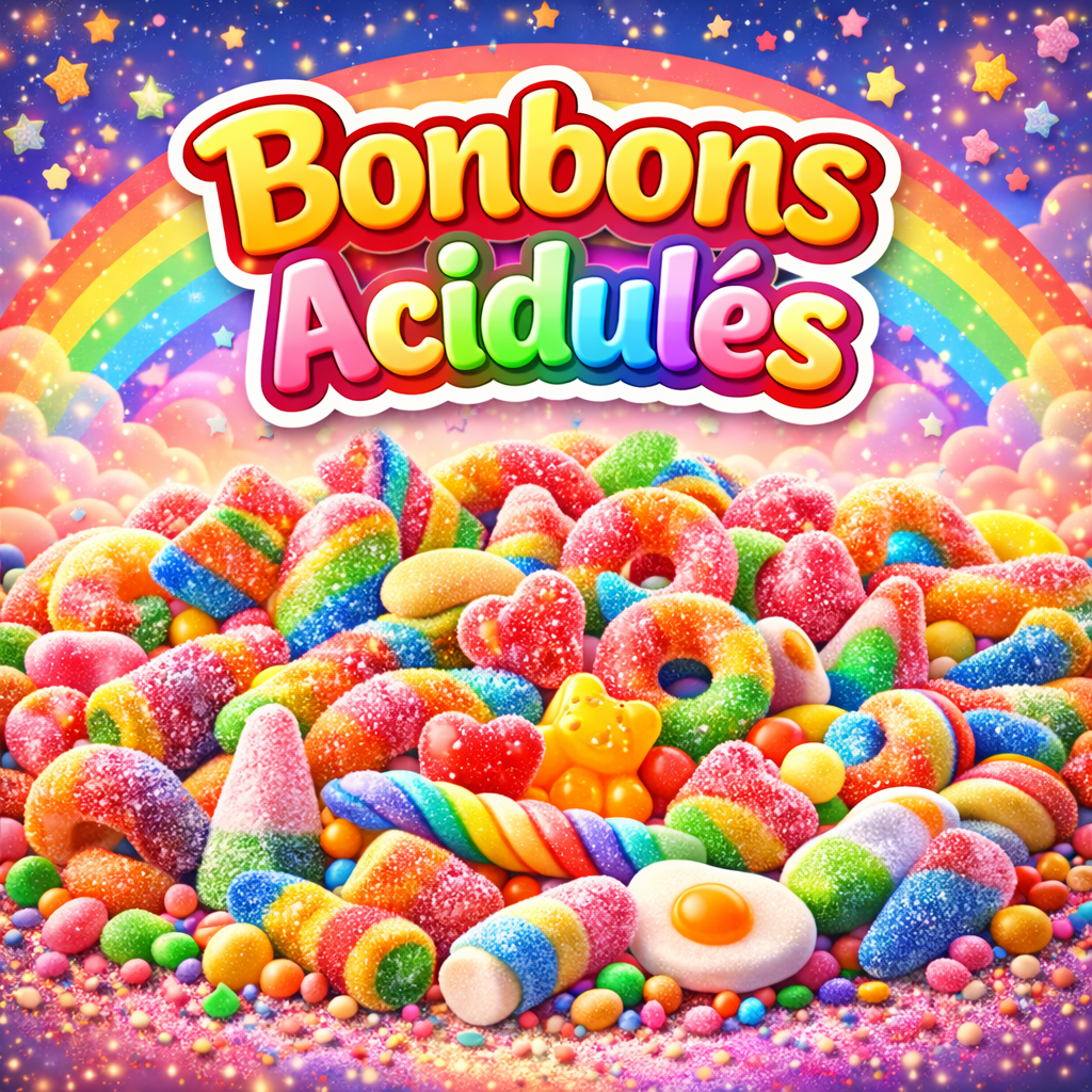 Les bonbons acidulés