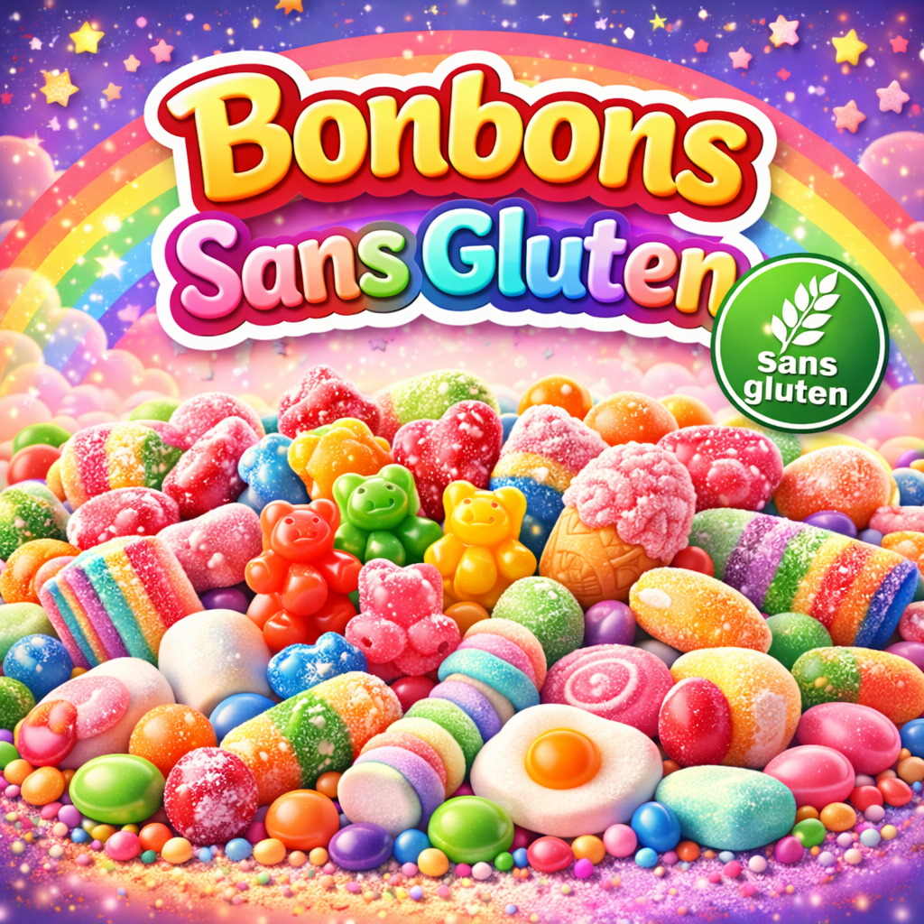 Les bonbons sans gluten
