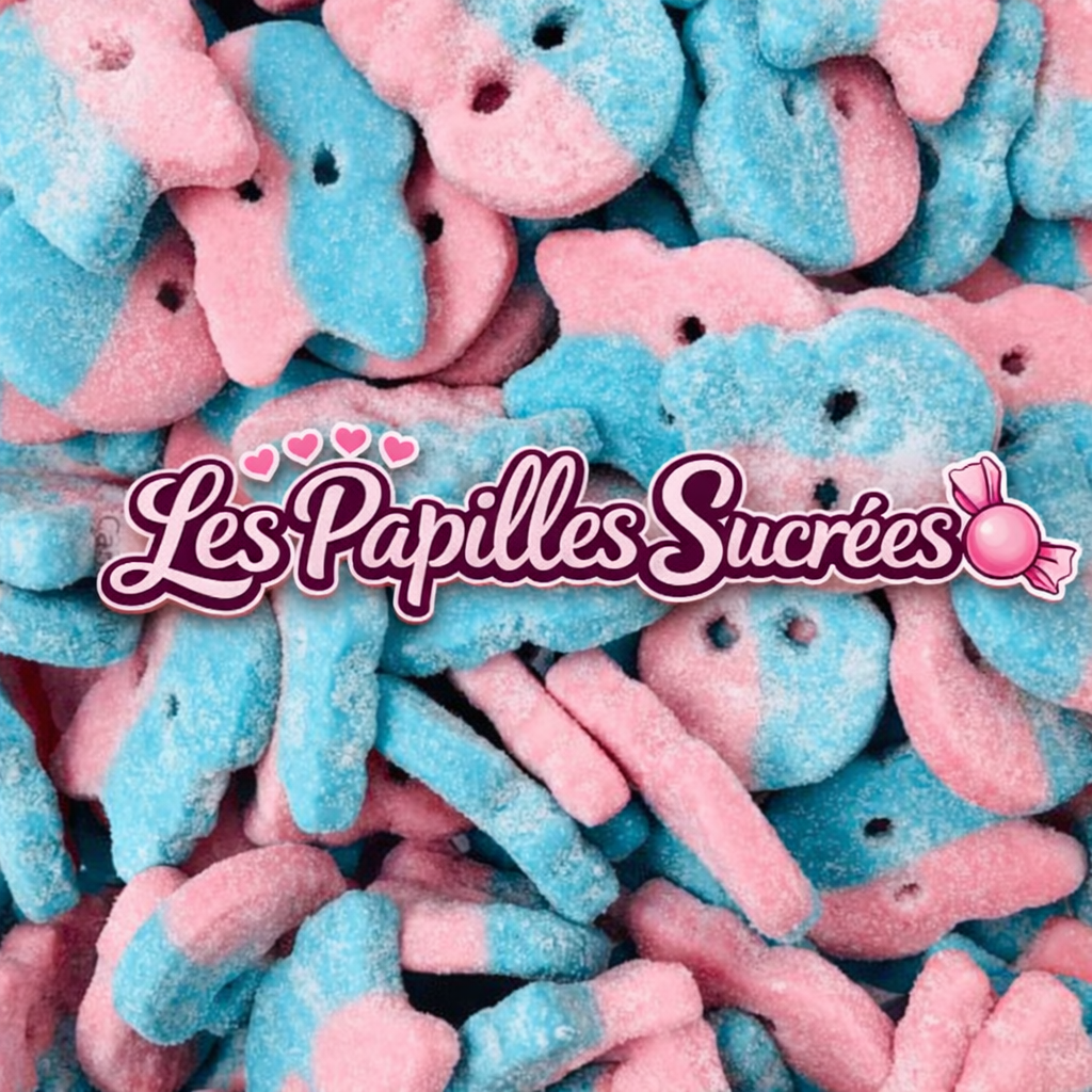 🍬 BUBS – Crânes Bubble Gum (100g)