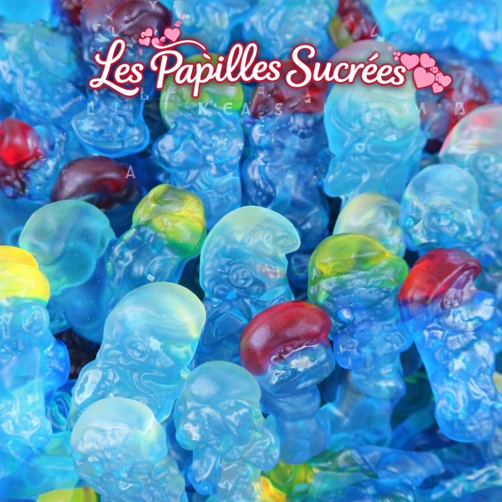 Schtroumpfs lisse Haribo   (100g)