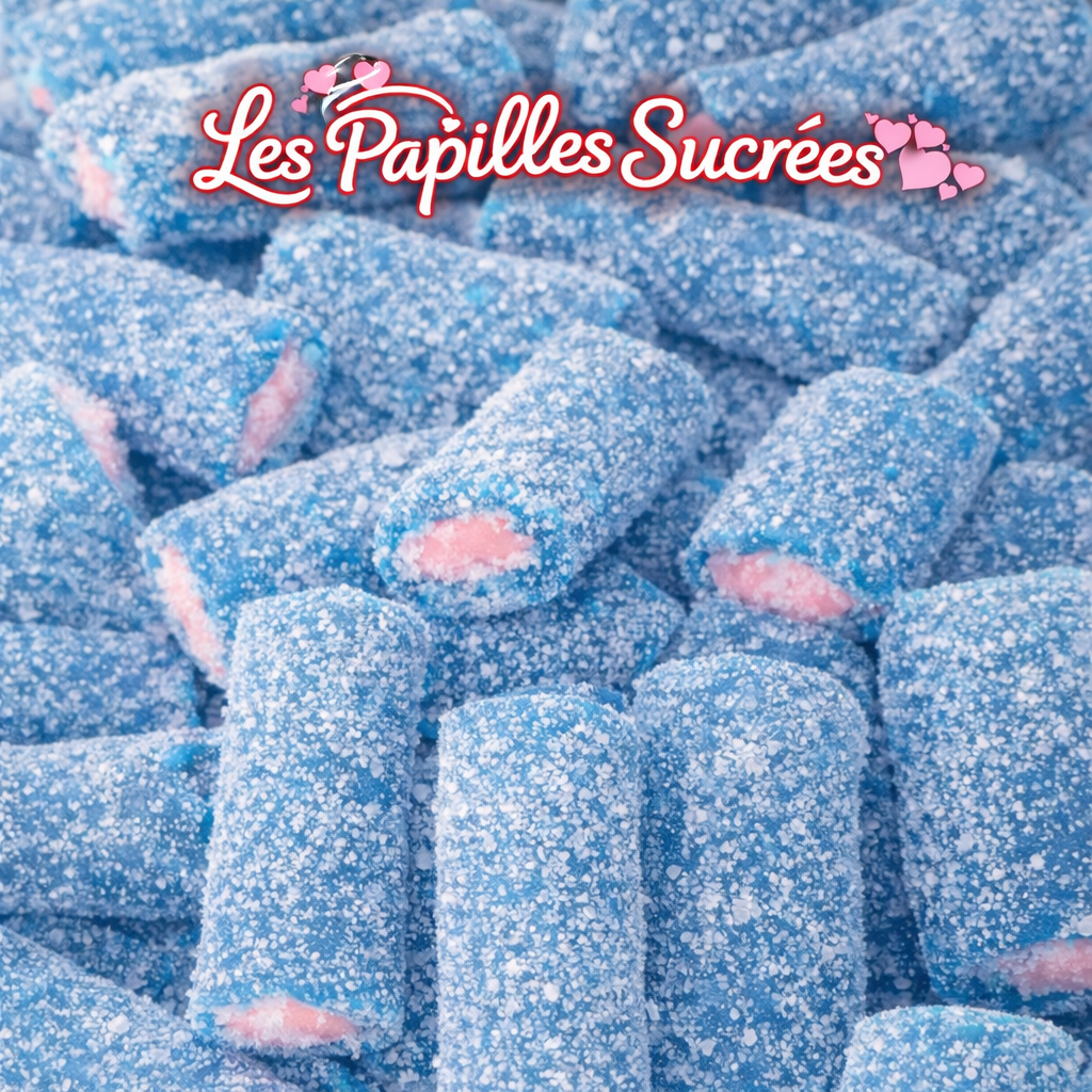 💙 Mini jumbo acidulé framboise (100g)