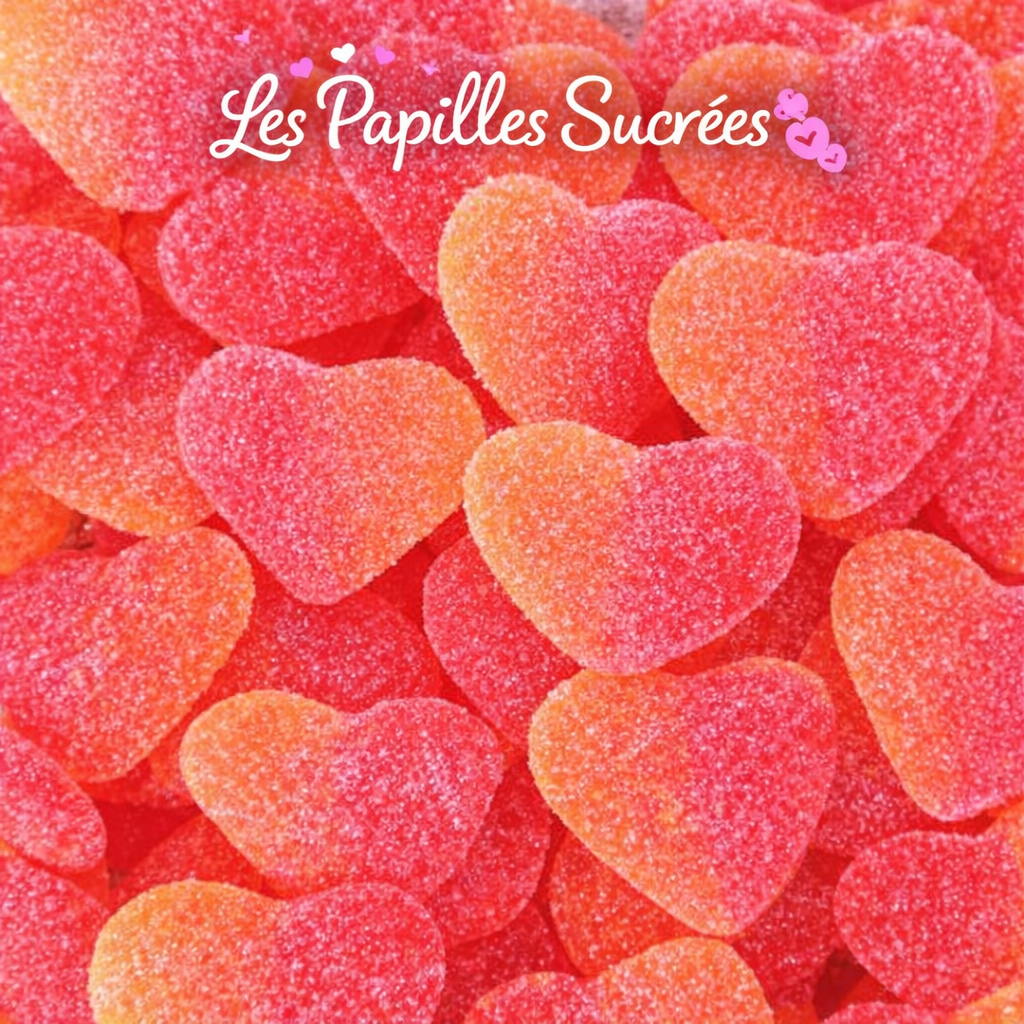 Cœur goût pêche (100g)